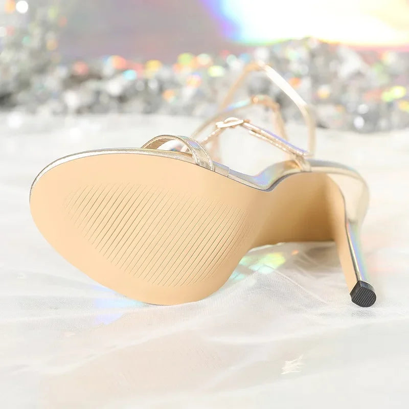 Viva | Eilyken Summer Narrow Band Buckle Strap Sandals – Sexy High Heels Gladiator Open Toe Shoes