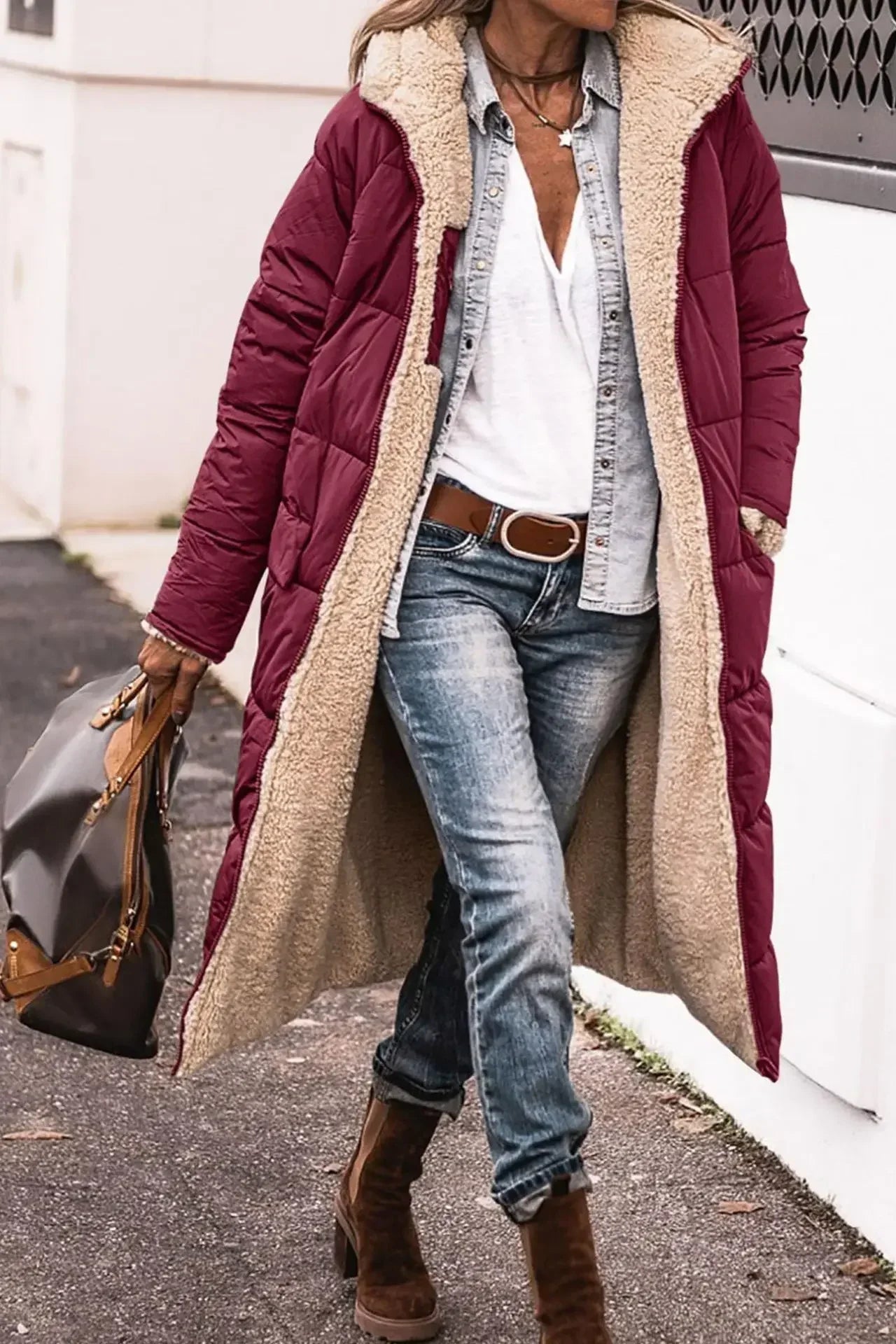 Reversible Sherpa Puffer