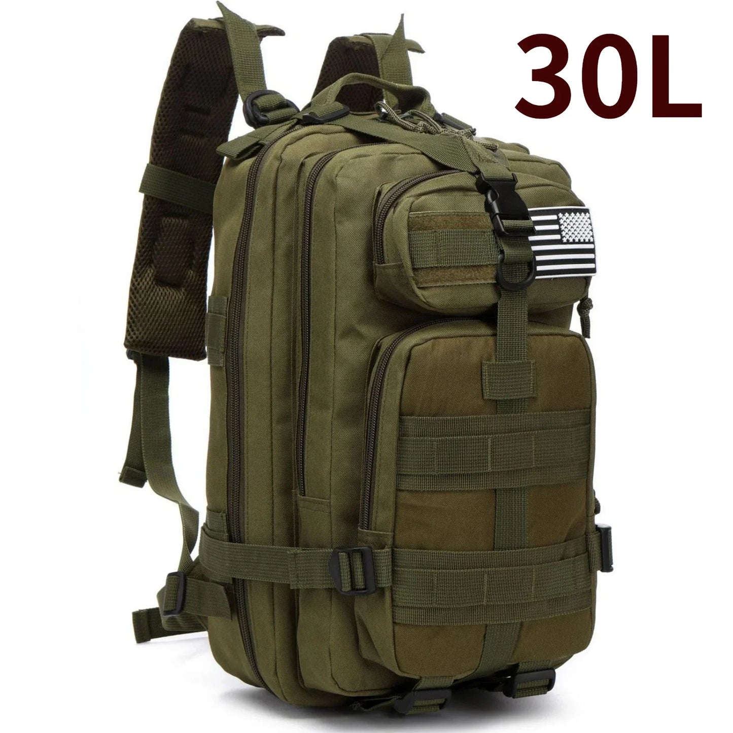 RangerTrek Tactical Backpack – 30L/50L Waterproof Nylon Outdoor Bag