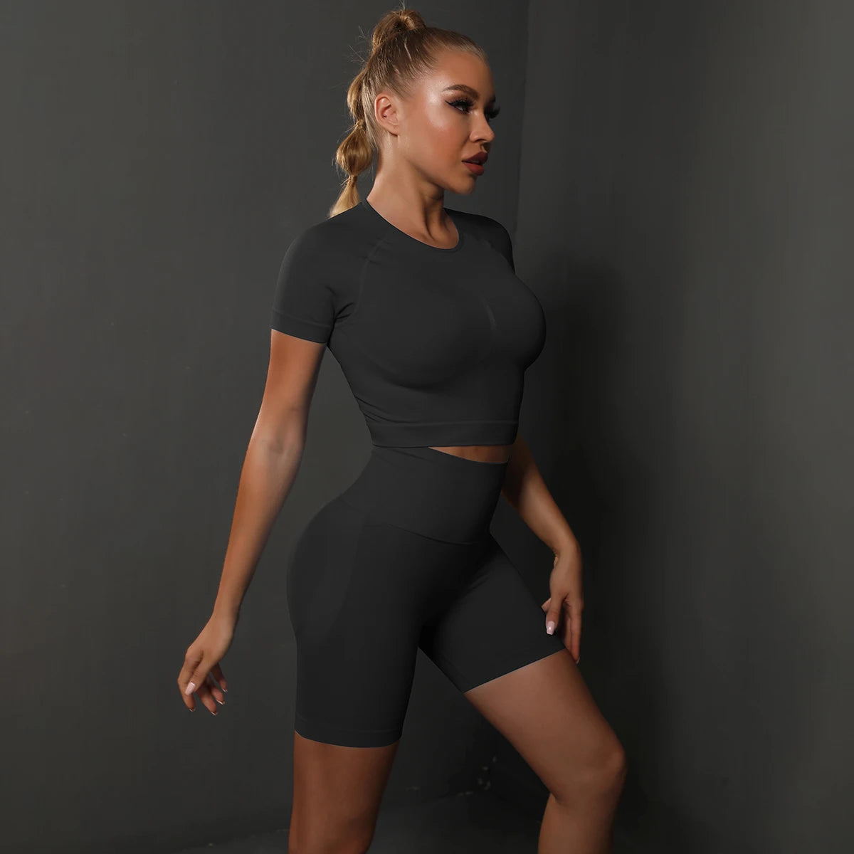 ZenBalance Romper Set – Ribbed One-Piece Jumpsuit