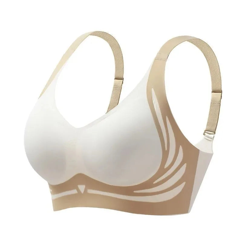 Sports Push-Up Bra – Seamless, Anti-Sag, Adjustable