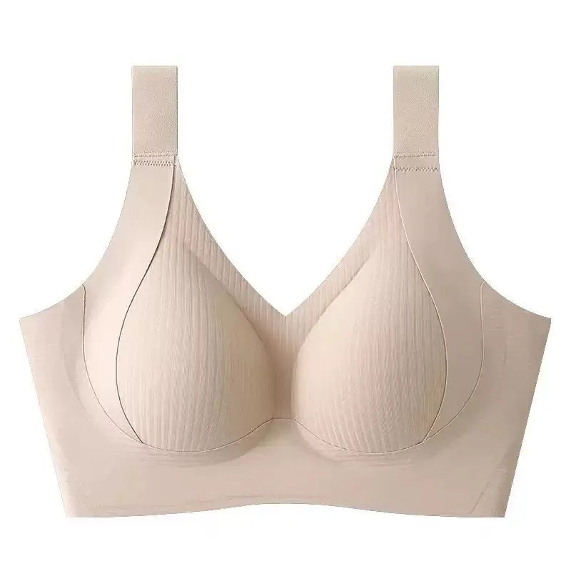 Adjustable Wireless Bra – No Wire, Large Bust Support