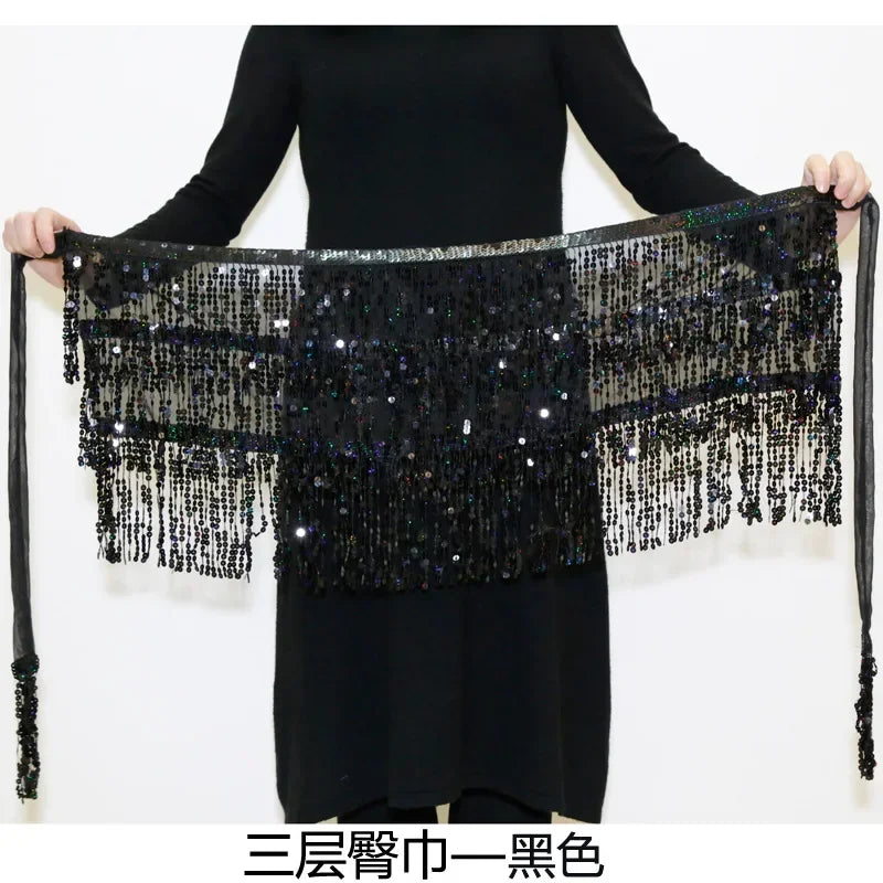 Sequin Tassel Mini Skirt — Dance & Party Ready