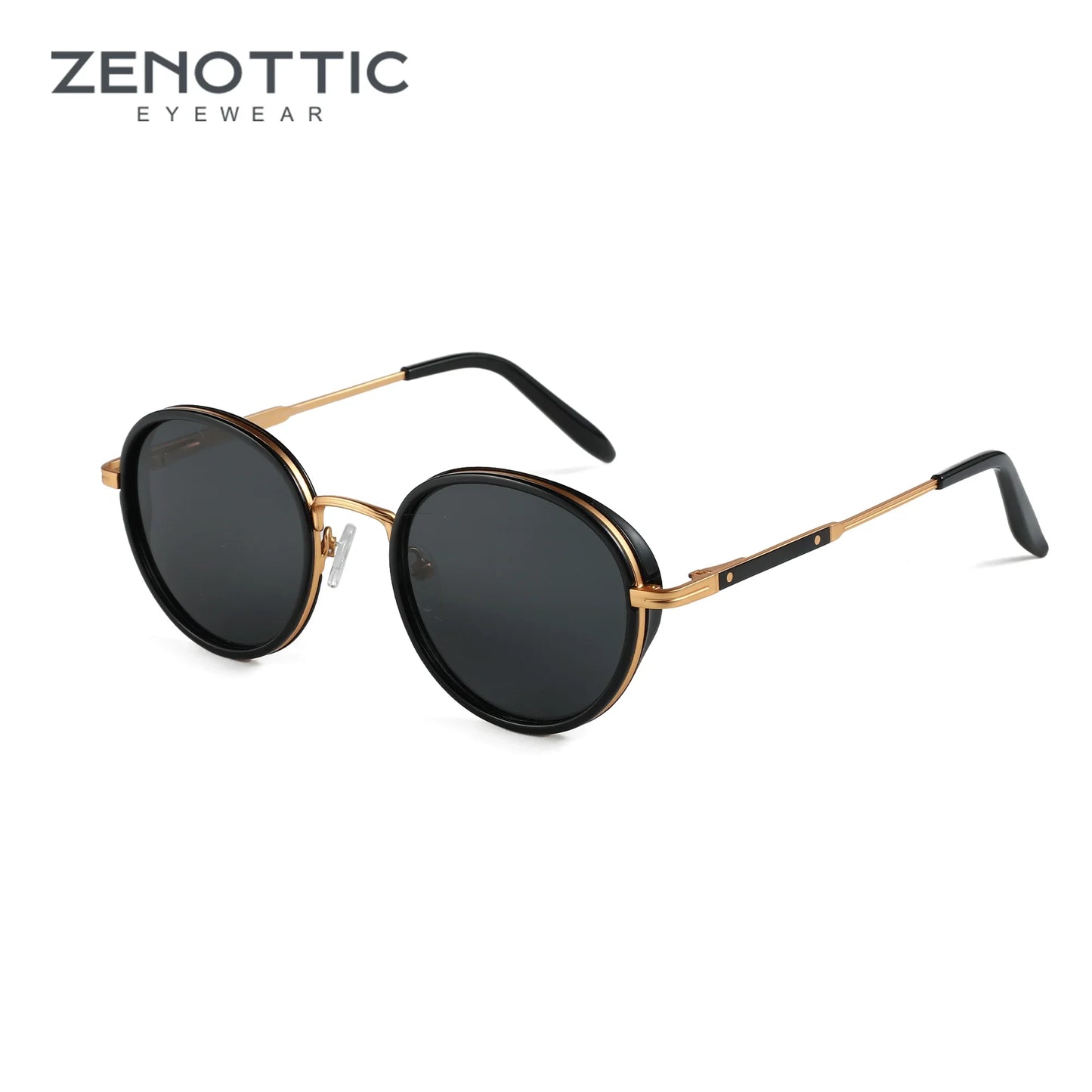 ZENOTTIC 2025 Retro | Polarized Round Shades – Classic Vintage Protection