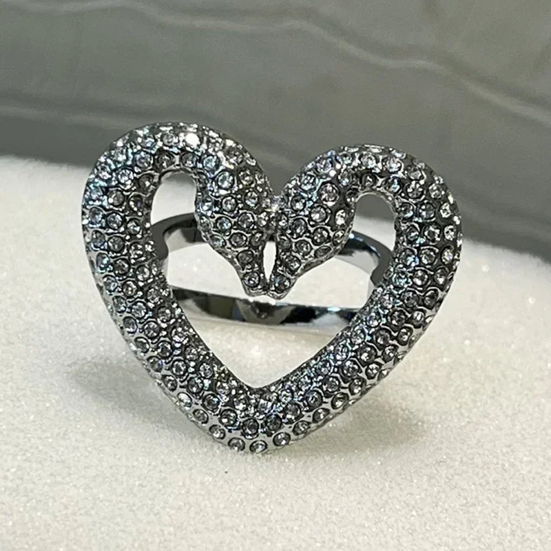Pink Heart Crystal Set – Pearl Party Edition