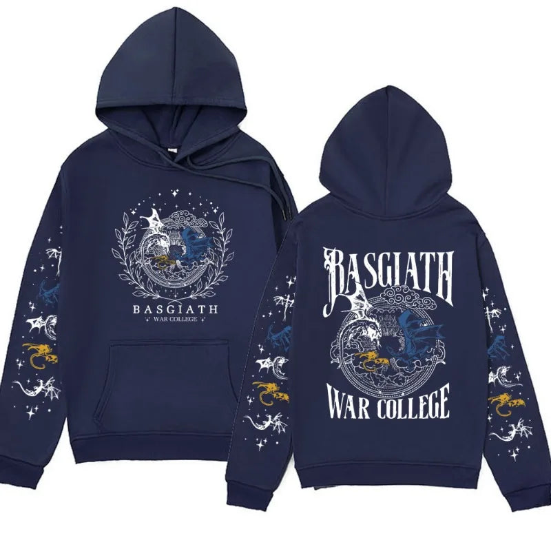 Vintage Dragon Rider Graphic Hoodie