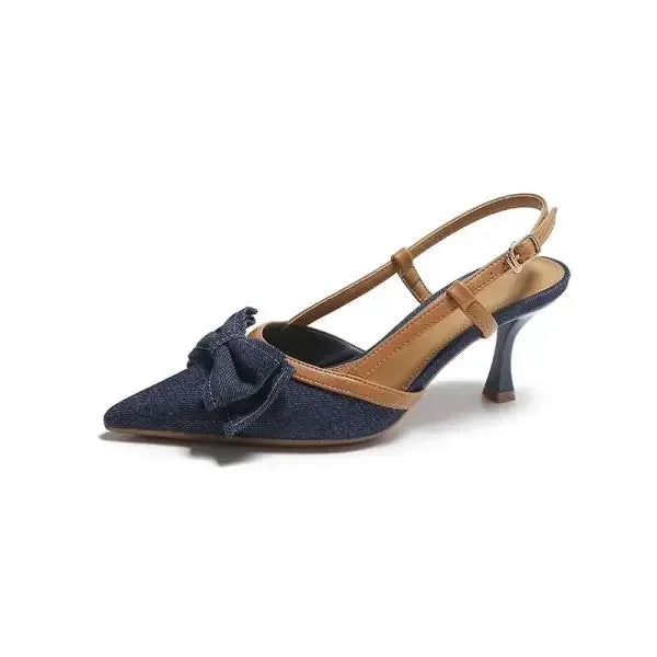 Viva | Pointed Heel Velvet Sandals – Suede Stiletto Fashion Shoes