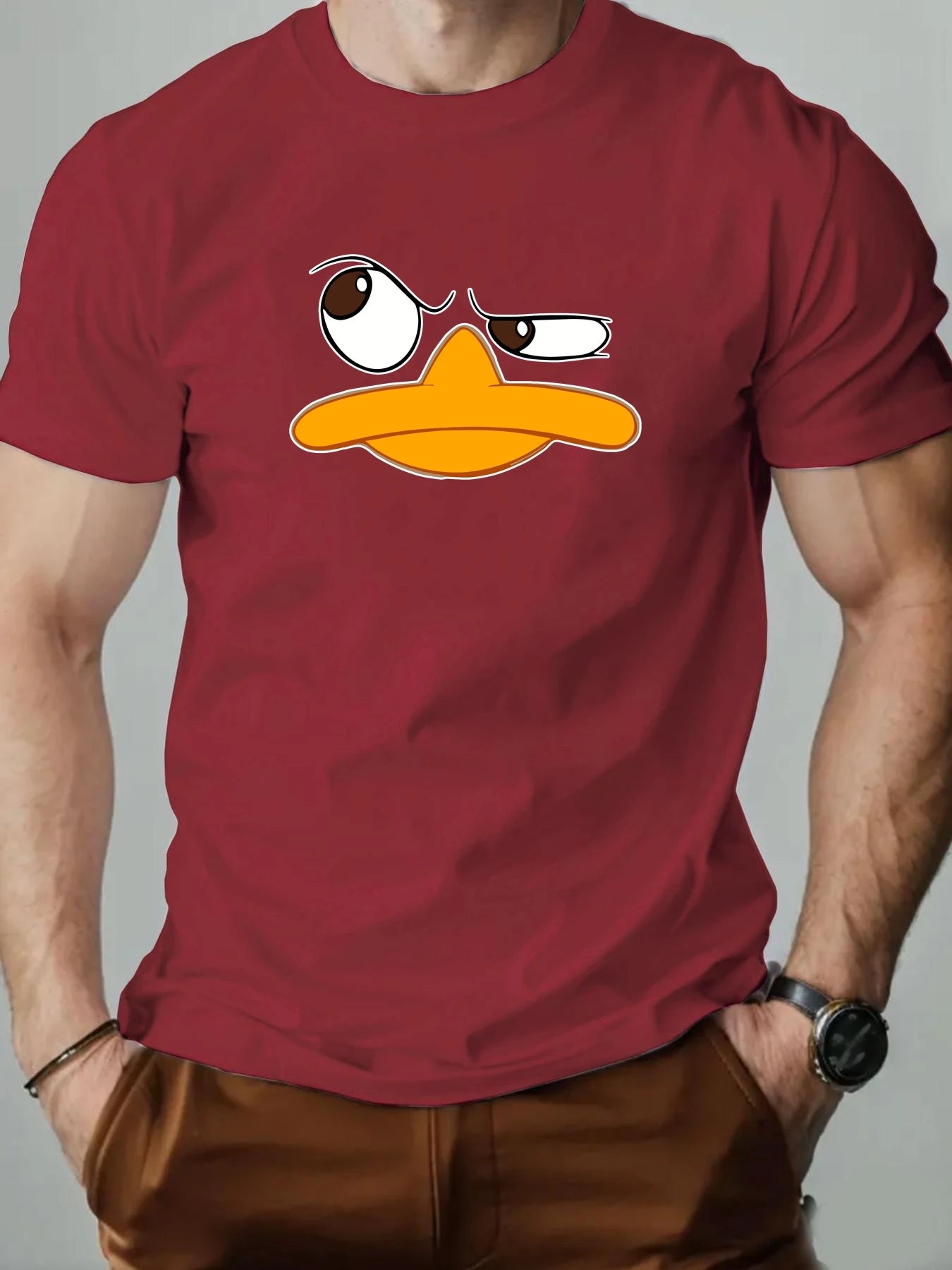 Cartoon Print Cotton Tee – Breathable Comfort