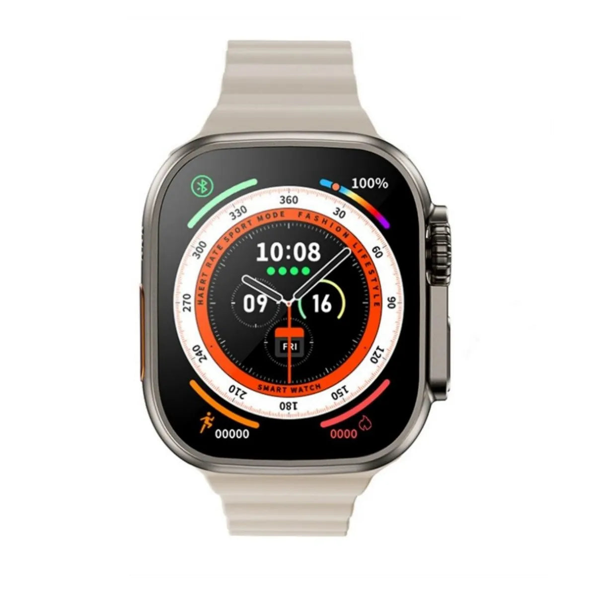 Smartwatch Ultra Pro – 49mm AMOLED, Wireless Charging, Sports & Fitness Mode
