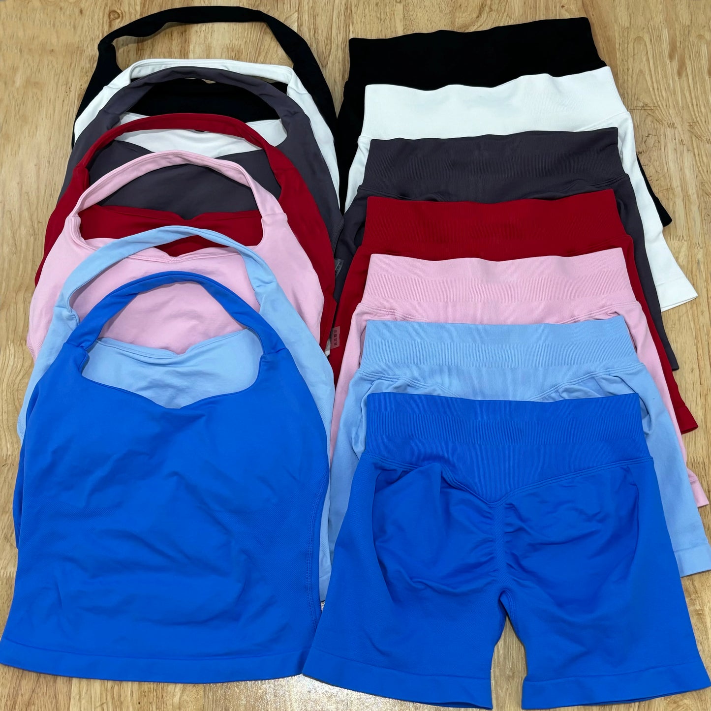 SculptBack Power Set – Backless Seamless Shorts