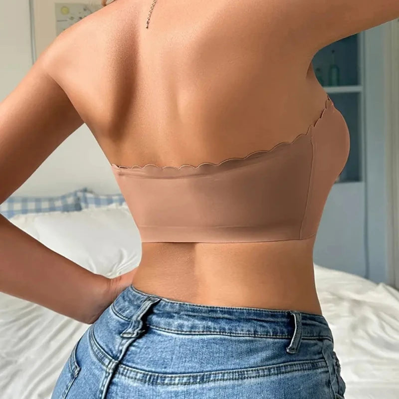 Front Button Strapless Bra – Casual, Comfortable