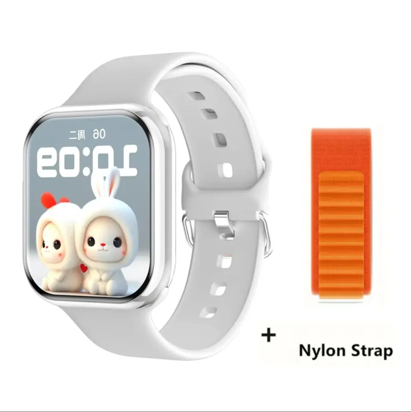 Smartwatch with Body Temp & GPS – NFC, Always-On Display, Sport Design