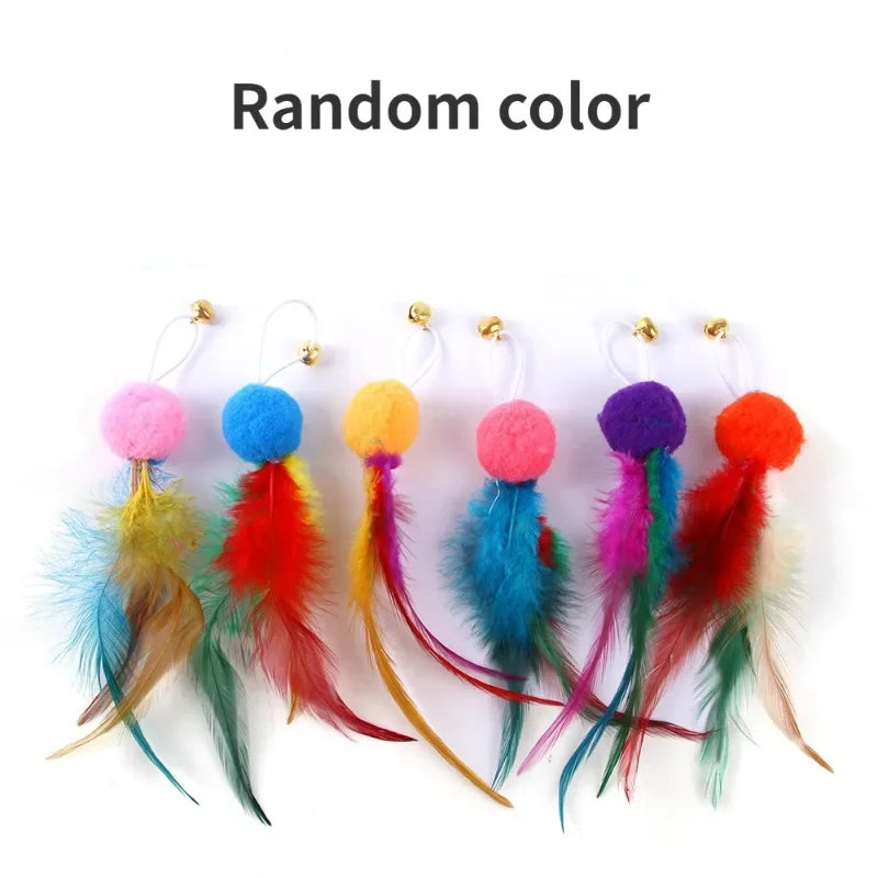 Feather Toys With Bell