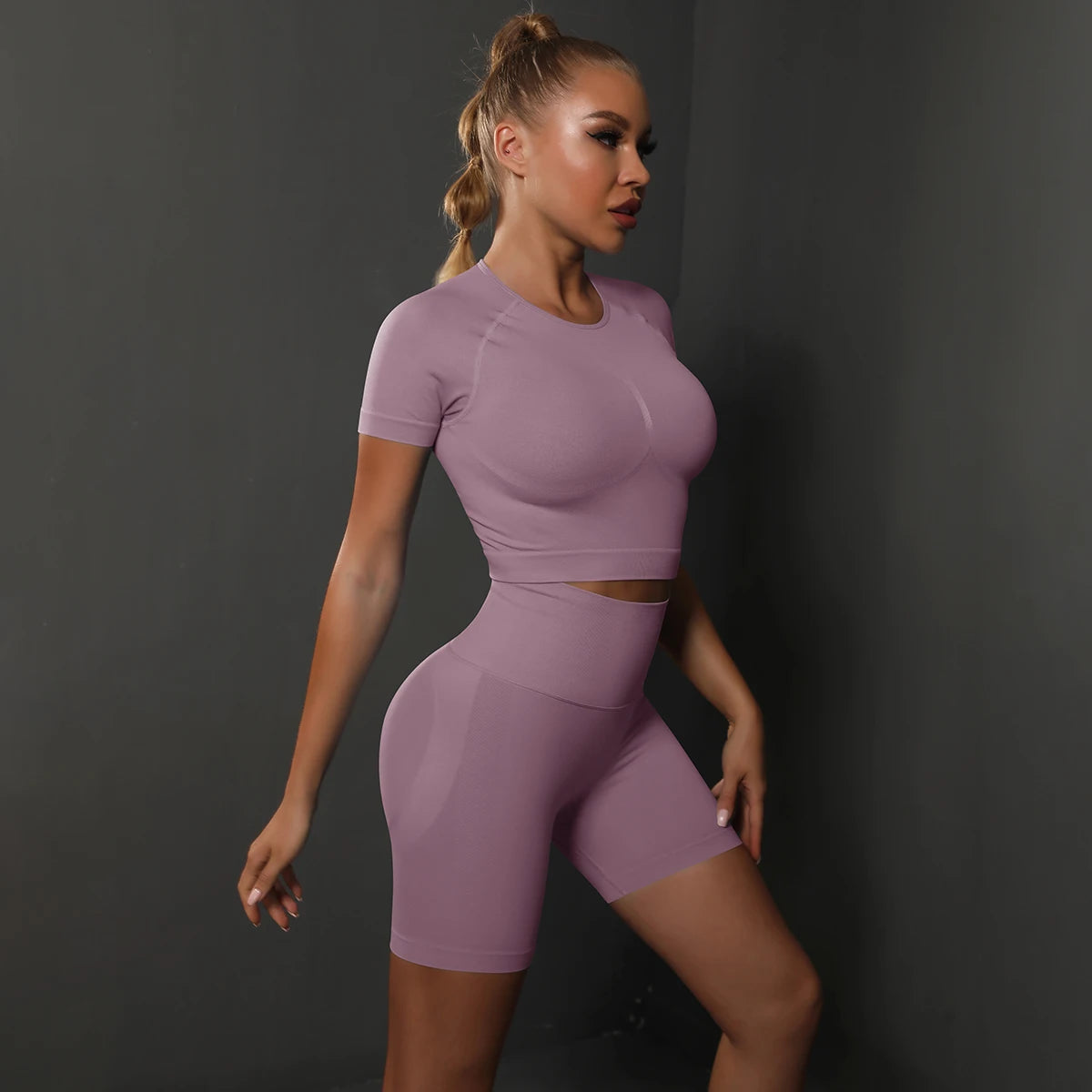 ZenBalance Romper Set – Ribbed One-Piece Jumpsuit