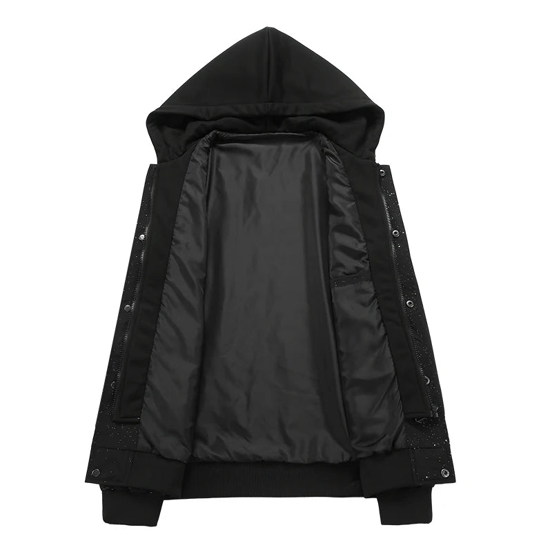 Waterproof Windbreaker — Plus Size Cargo Coat, Casual & Functional