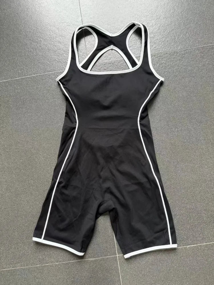 OpenBack Zen Romper – Yoga Dance One-Piece