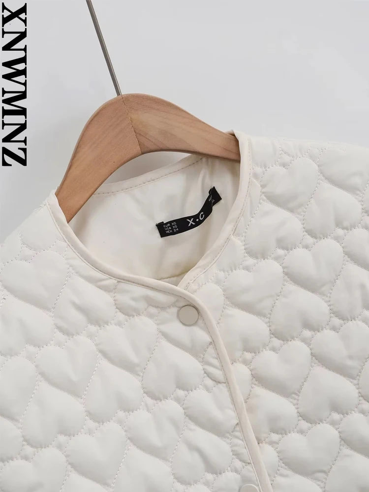 Padded Heart Pocket Jacket