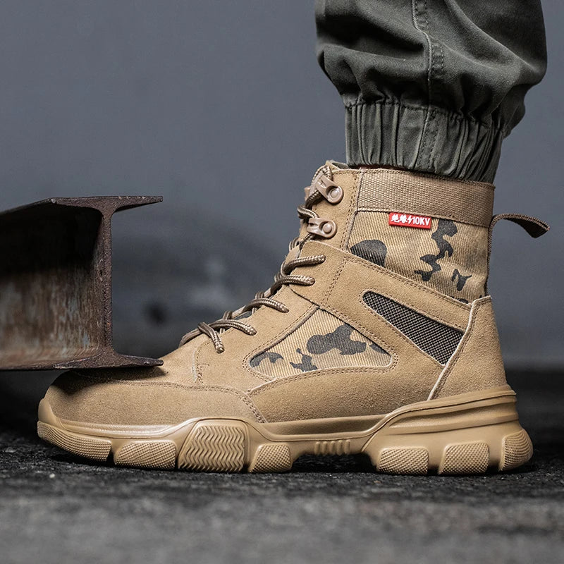 Indestructible Safety Sneakers — Steel Toe & Puncture-Proof Tactical Shoes