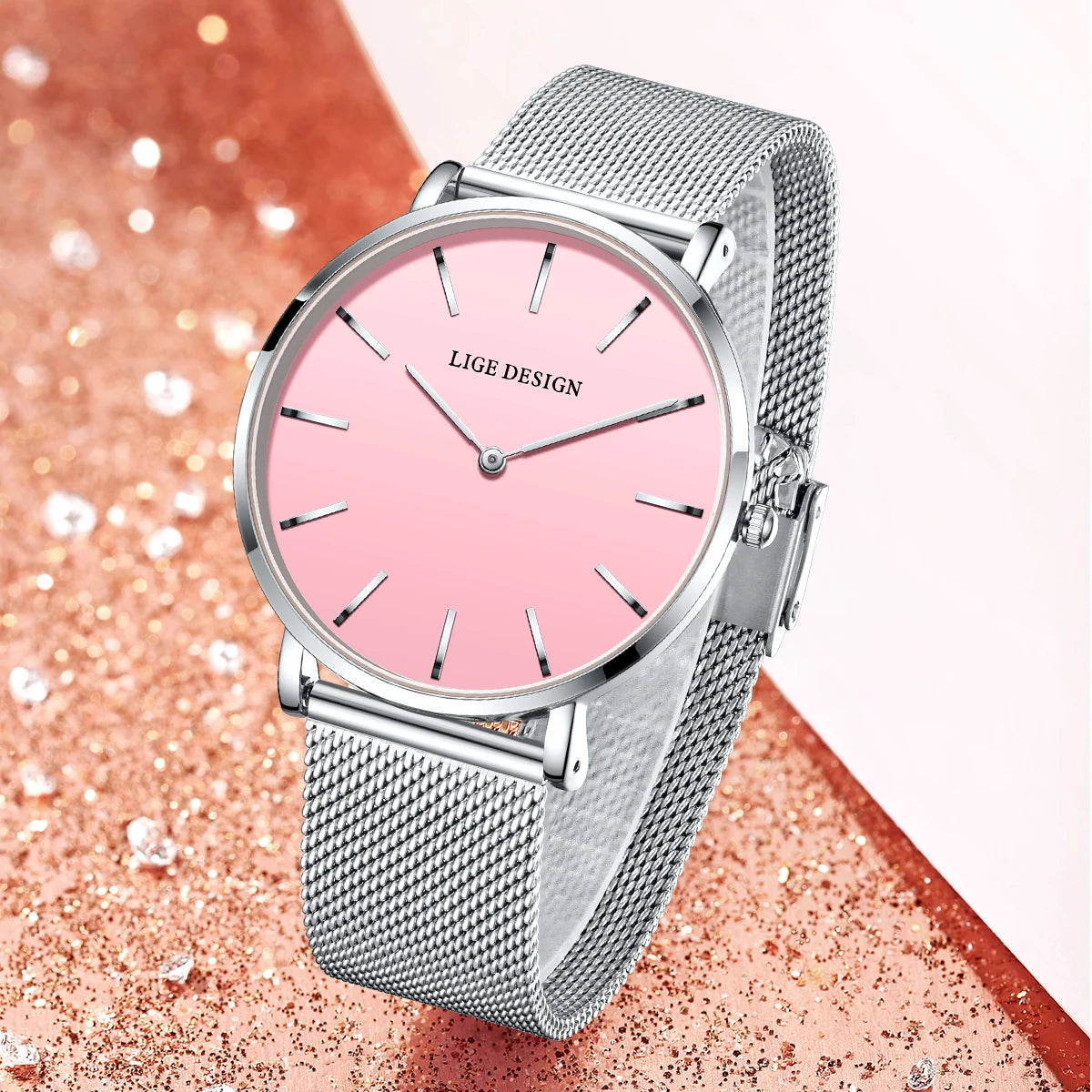 Ceramic Strap Elegant Quartz Watch – Japanese Movement
