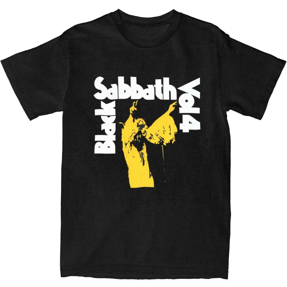 Rock Band Cotton Tee – Vintage Print