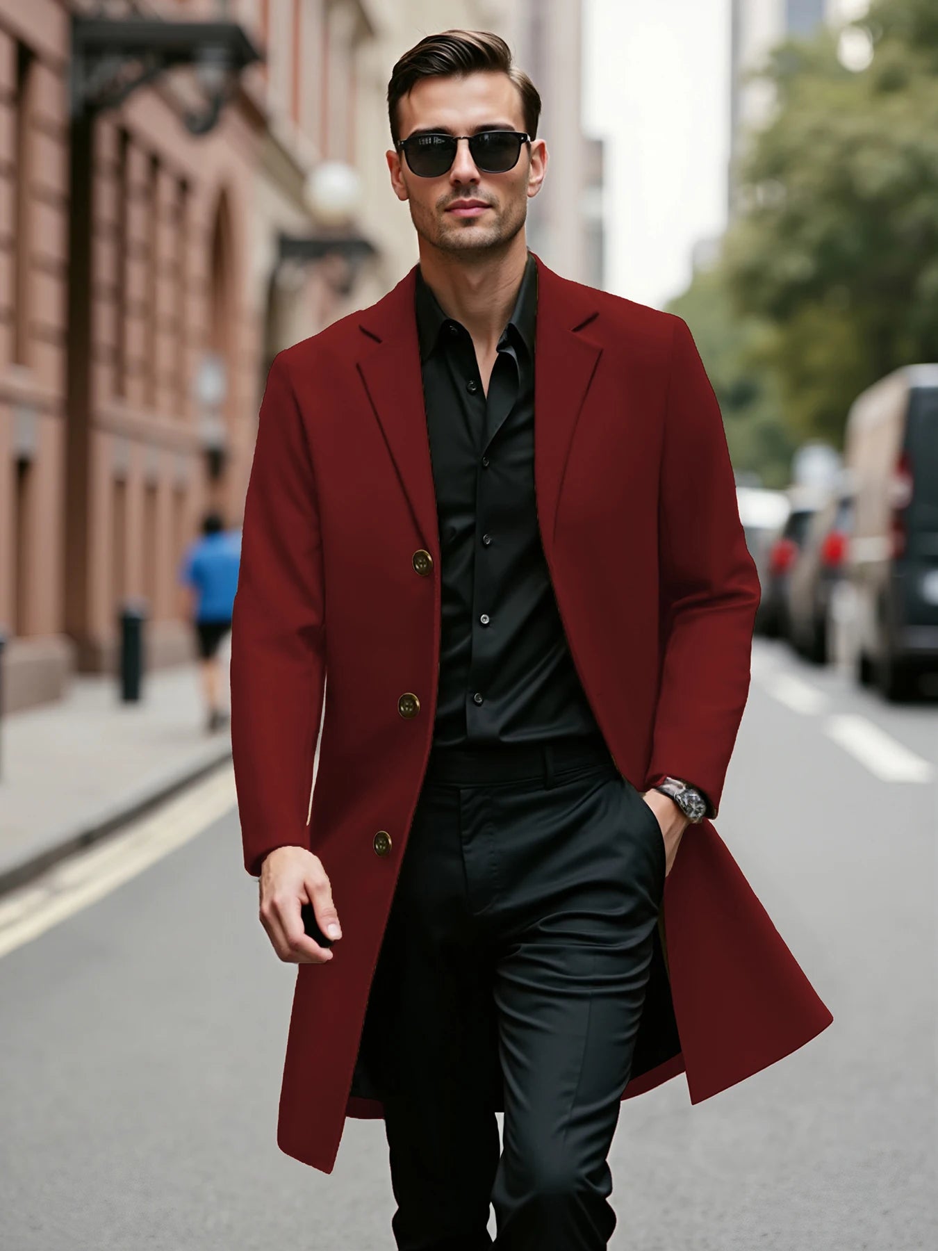 Casual Solid Color Sports Jacket — Spring & Autumn Lightweight Outerwear