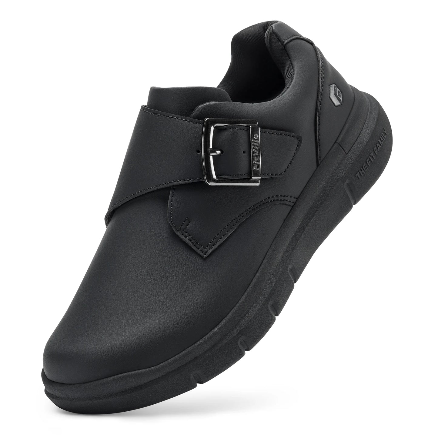 Oxford Derby Leather Shoes — Classic Black Business Lace-Ups