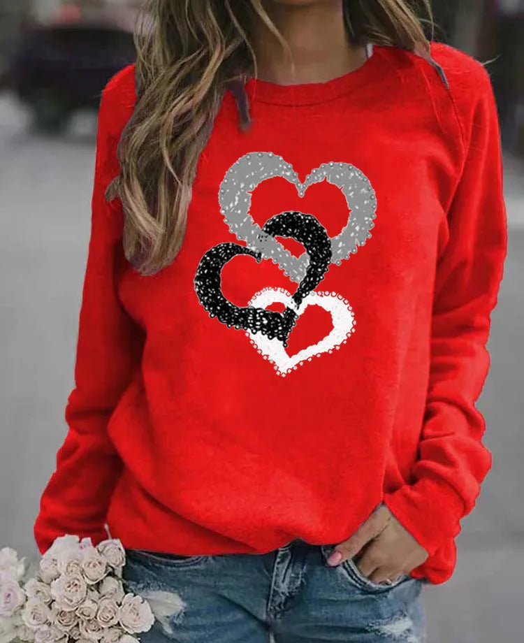 Santa Print Hoodie — Holiday Season Pullover, Winter Streetwear
