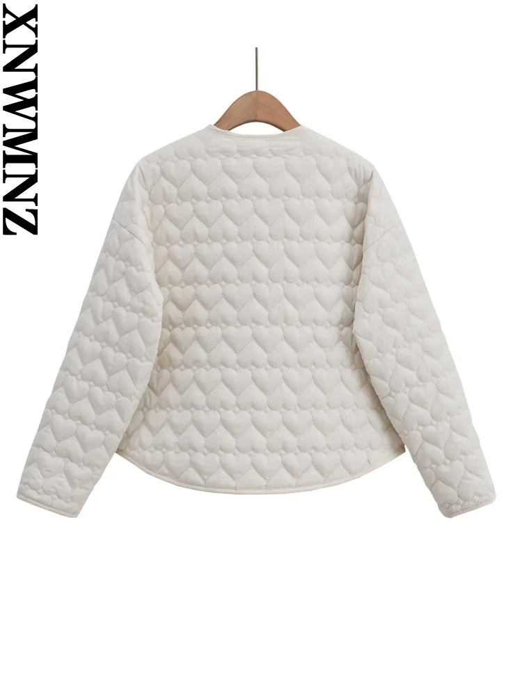 Padded Heart Pocket Jacket