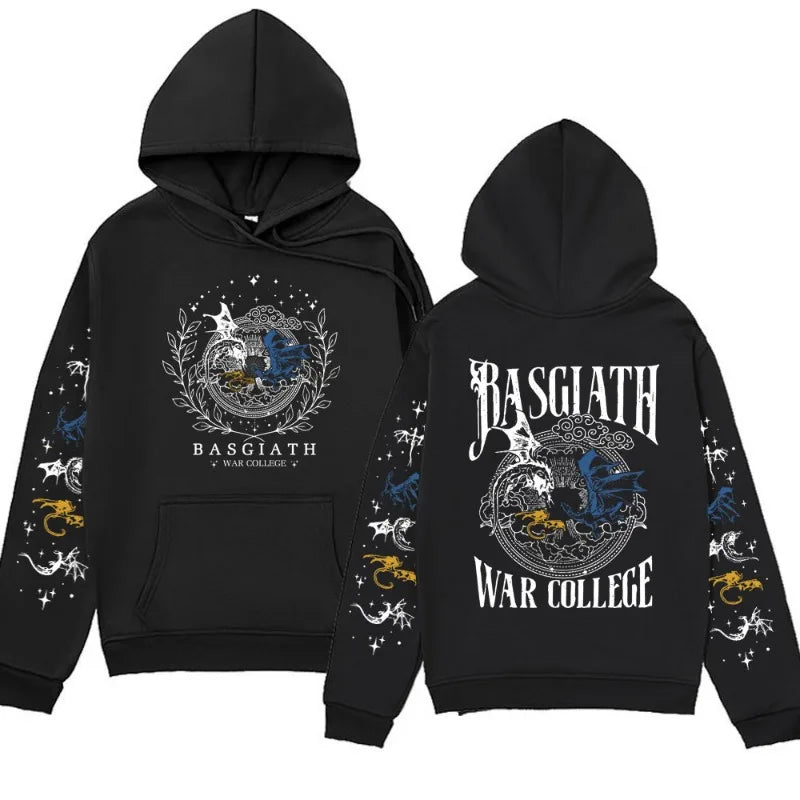 Vintage Dragon Rider Graphic Hoodie