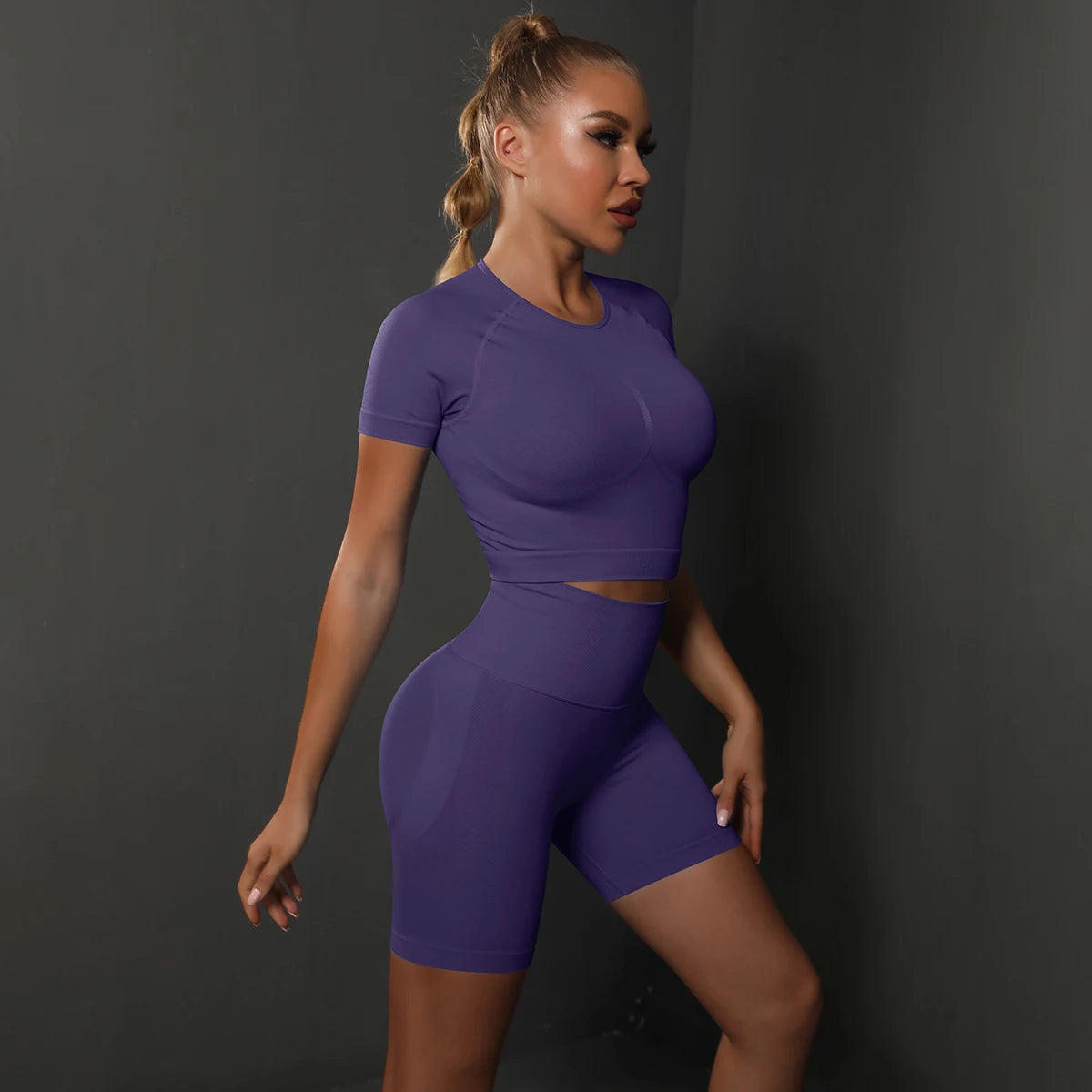 ZenBalance Romper Set – Ribbed One-Piece Jumpsuit