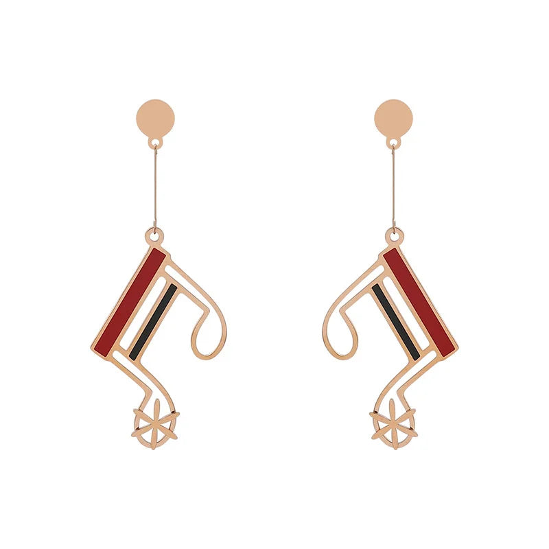 Asymmetrical Crystal Drop Earrings – Statement Geometric Design