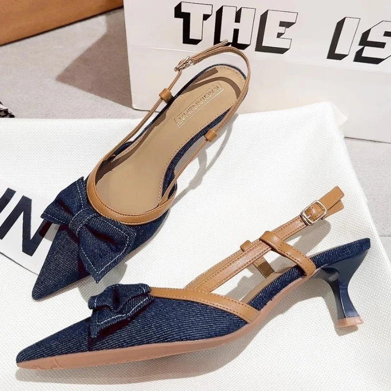 Viva | Pointed Heel Velvet Sandals – Suede Stiletto Fashion Shoes