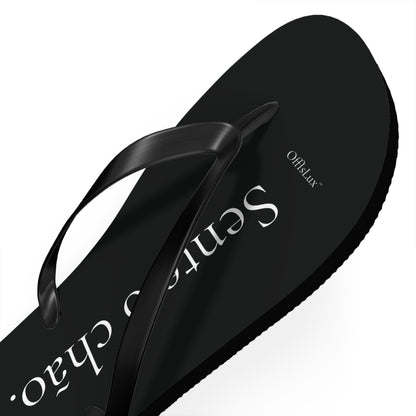 Black Edition - Desliga os ecras. Sente o Chao – Flip Flops | OffIsLux™