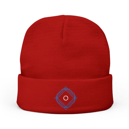 Embroidered Knit Beanie | OffIsLux™