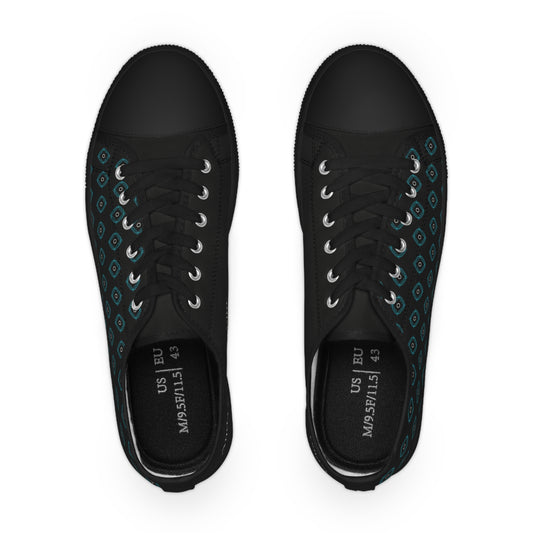 Diamond Pattern – Low Top Sneakers  | OffIsLux™