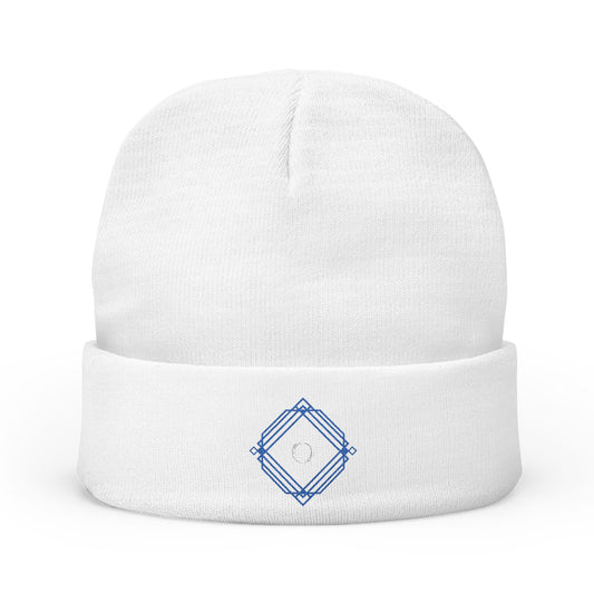 Embroidered Knit Beanie | OffIsLux™