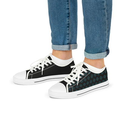 Diamond Pattern – Low Top Sneakers  | OffIsLux™