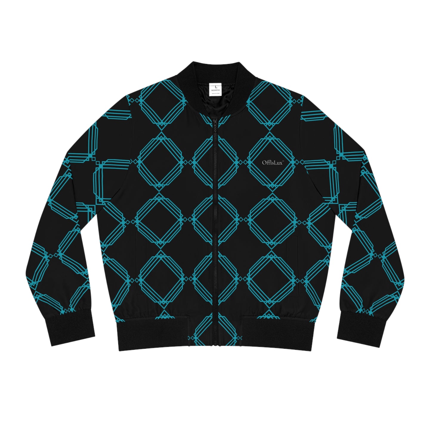 Black Edition - Geometric – Bomber  | OffIsLux™