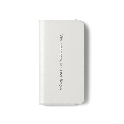 Vive o momento, não a notificação - Capa Flip | OffIsLux™