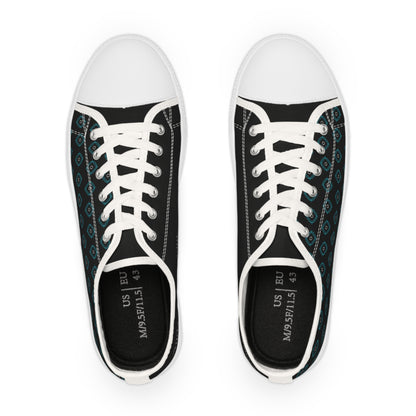 Diamond Pattern – Low Top Sneakers  | OffIsLux™