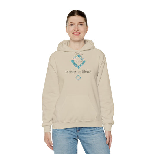 Le temps est liberté. - Hoodie unissexo | OffIsLux™