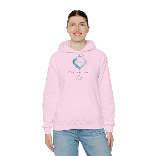 A vida está agora. - Hoodie unissexo | OffIsLux™