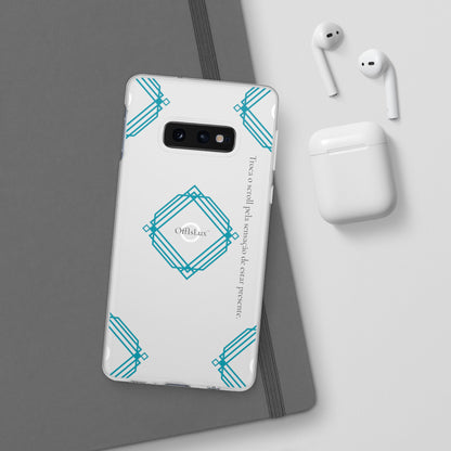 Troca o scroll pela sensação de estar presente.  -Capa Flexível Geométrica | OffIsLux™