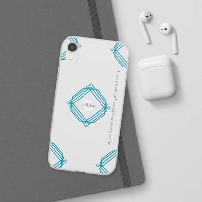 Troca o scroll pela sensação de estar presente.  -Capa Flexível Geométrica | OffIsLux™