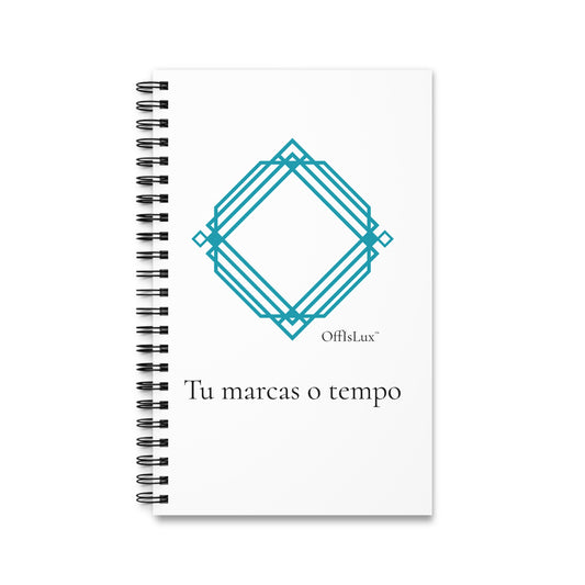 Tu marcas o tempo – Caderno | OffIsLux™
