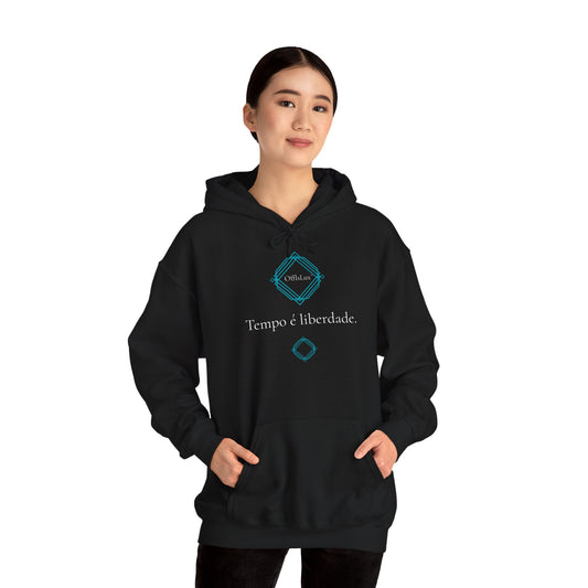 Tempo é liberdade. - Hoodie unissexo | OffIsLux™