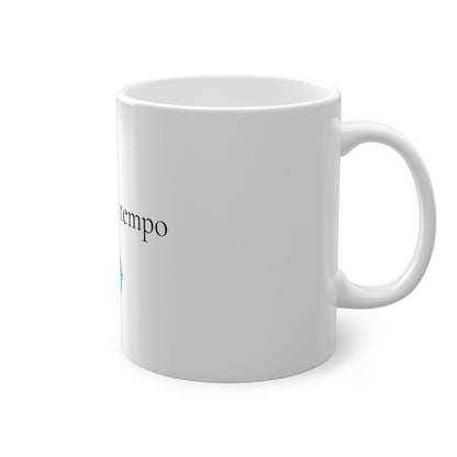 Faz valer o tempo - Caneca Branca  325ml   | OffIsLux™