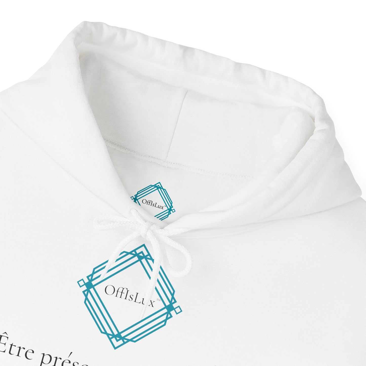 Être présent est un luxe. - Hoodie unissexo | OffIsLux™