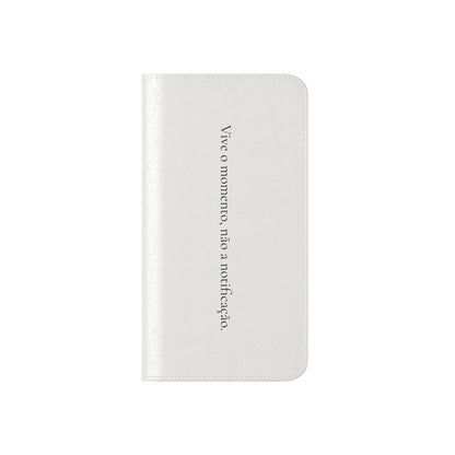 Vive o momento, não a notificação - Capa Flip | OffIsLux™