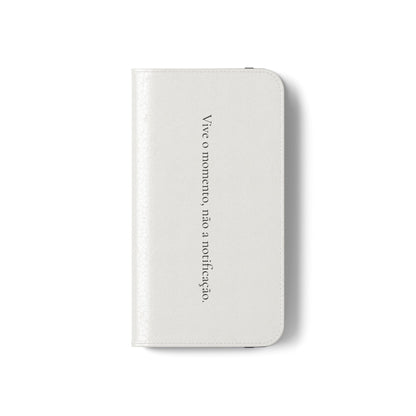 Vive o momento, não a notificação - Capa Flip | OffIsLux™